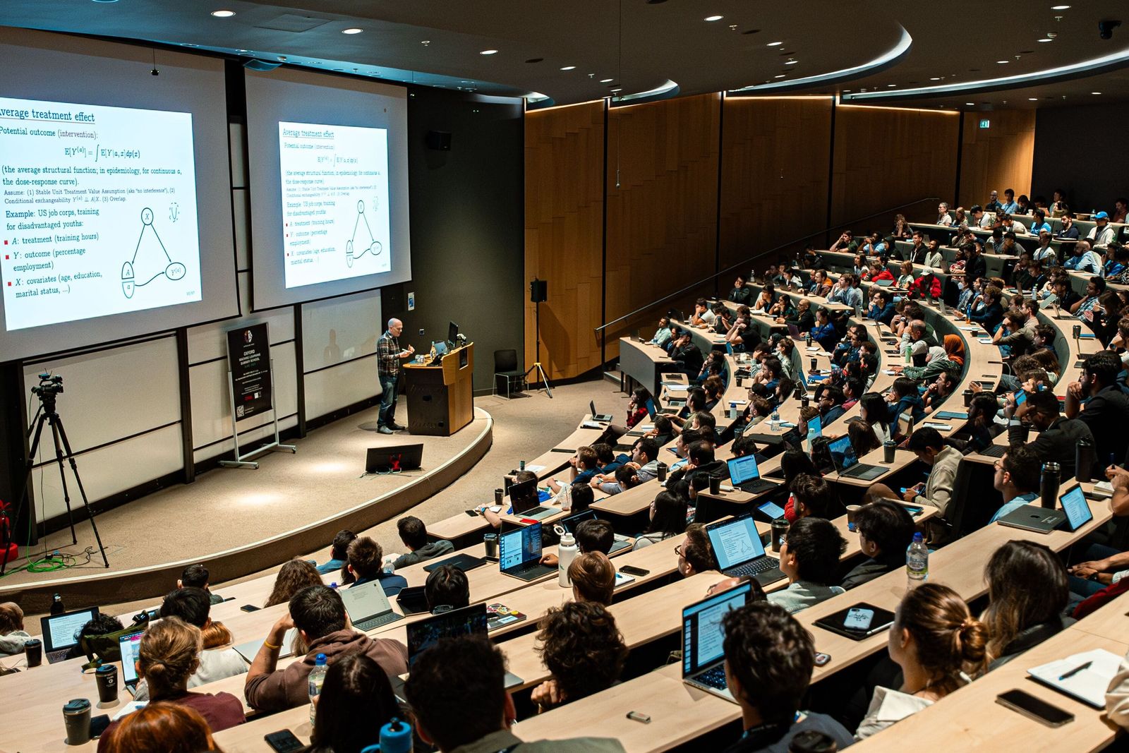 Aula della Oxford Machine Learning Summer School